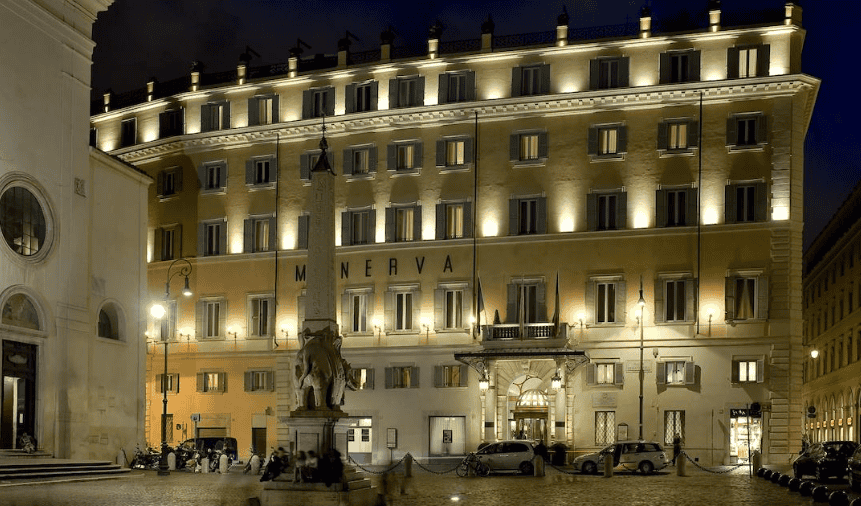 La Minerva, Hotel Mewah di Kawasan Roma, Italia