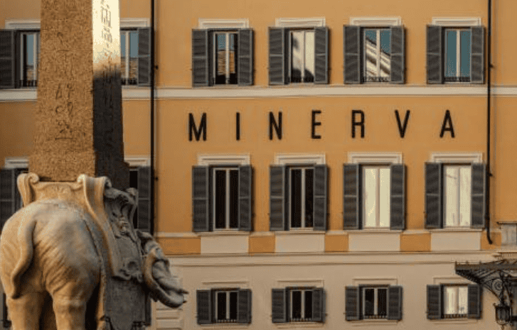 La Minerva, Hotel Mewah di Kawasan Roma, Italia